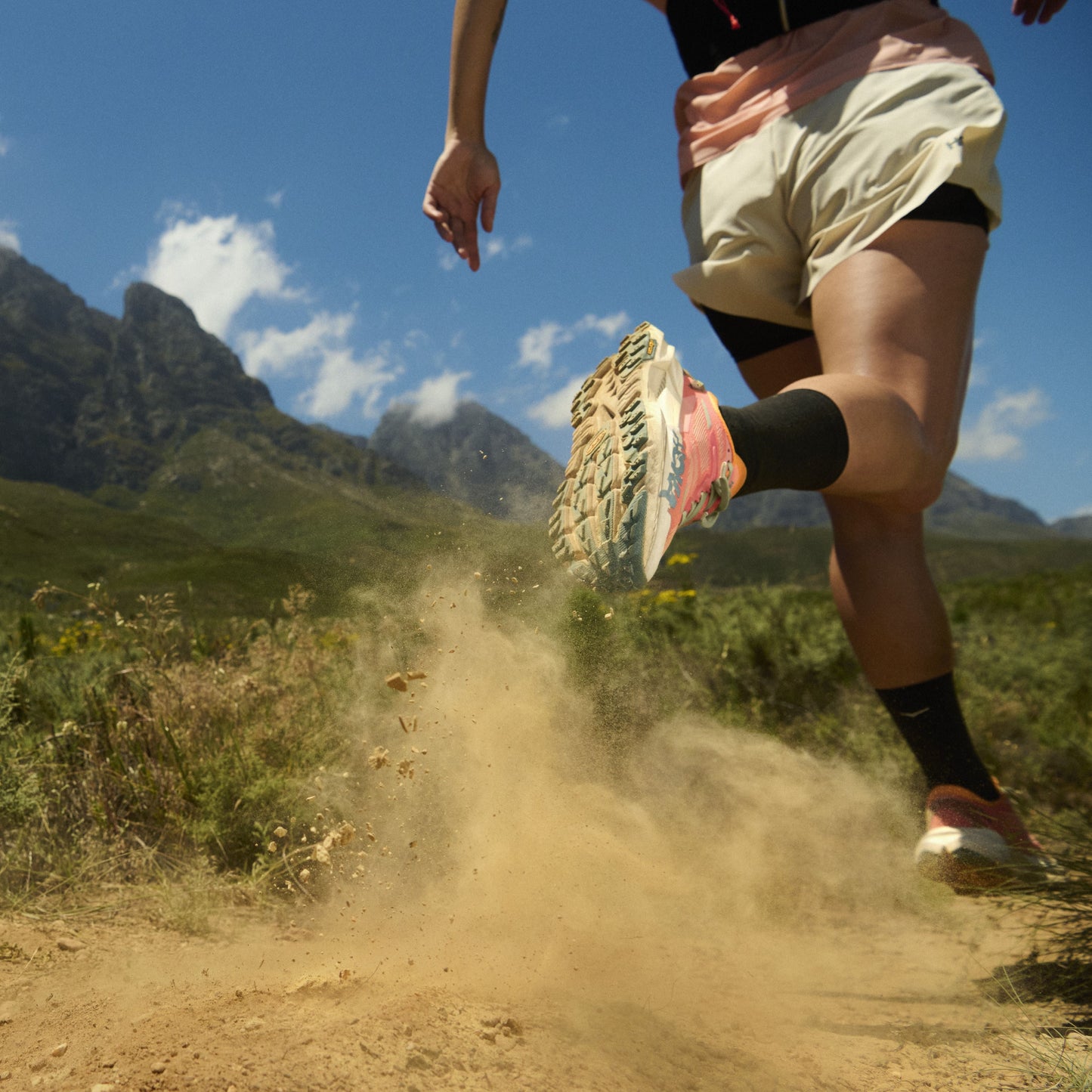 Hoka Mafate X | Feldspar / Mountain Fog | Womens