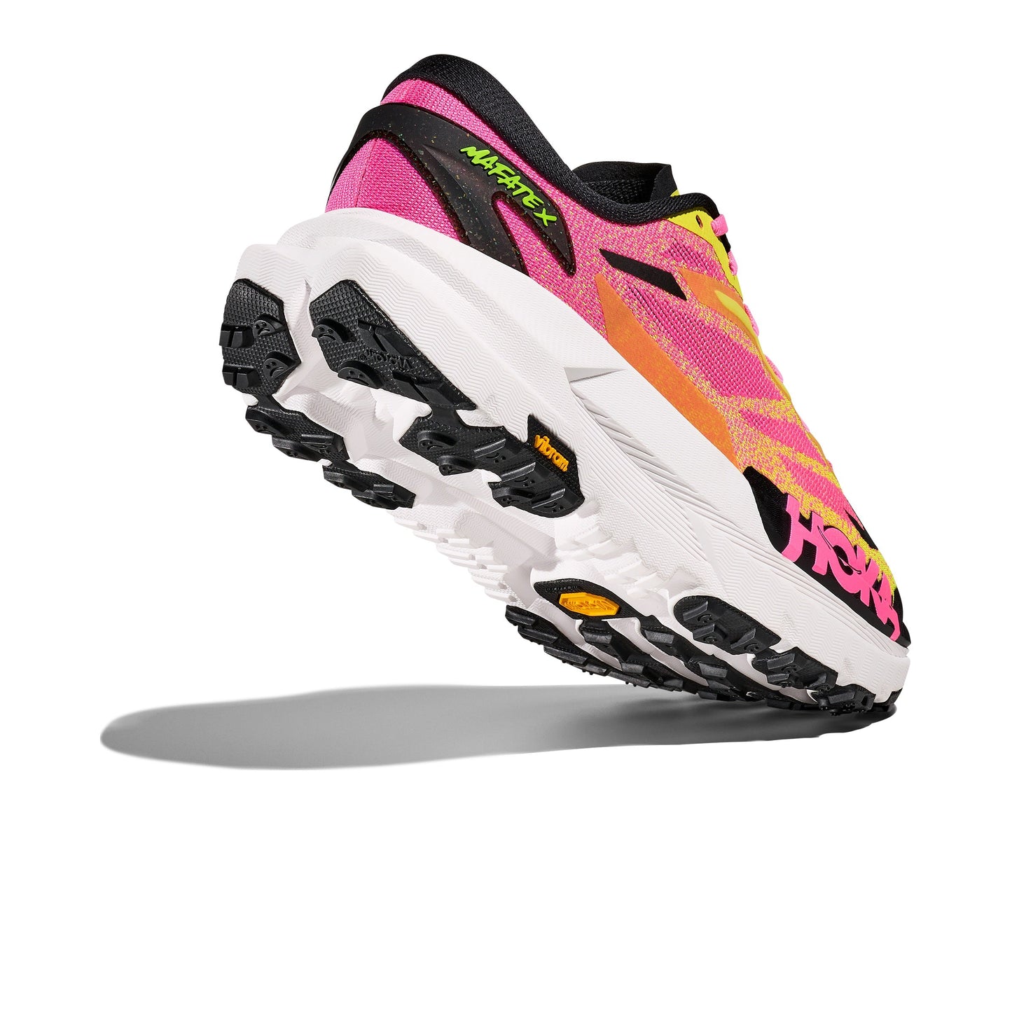 Hoka Mafate X | Neon Hoka Citrus / Neon Rose | Mens