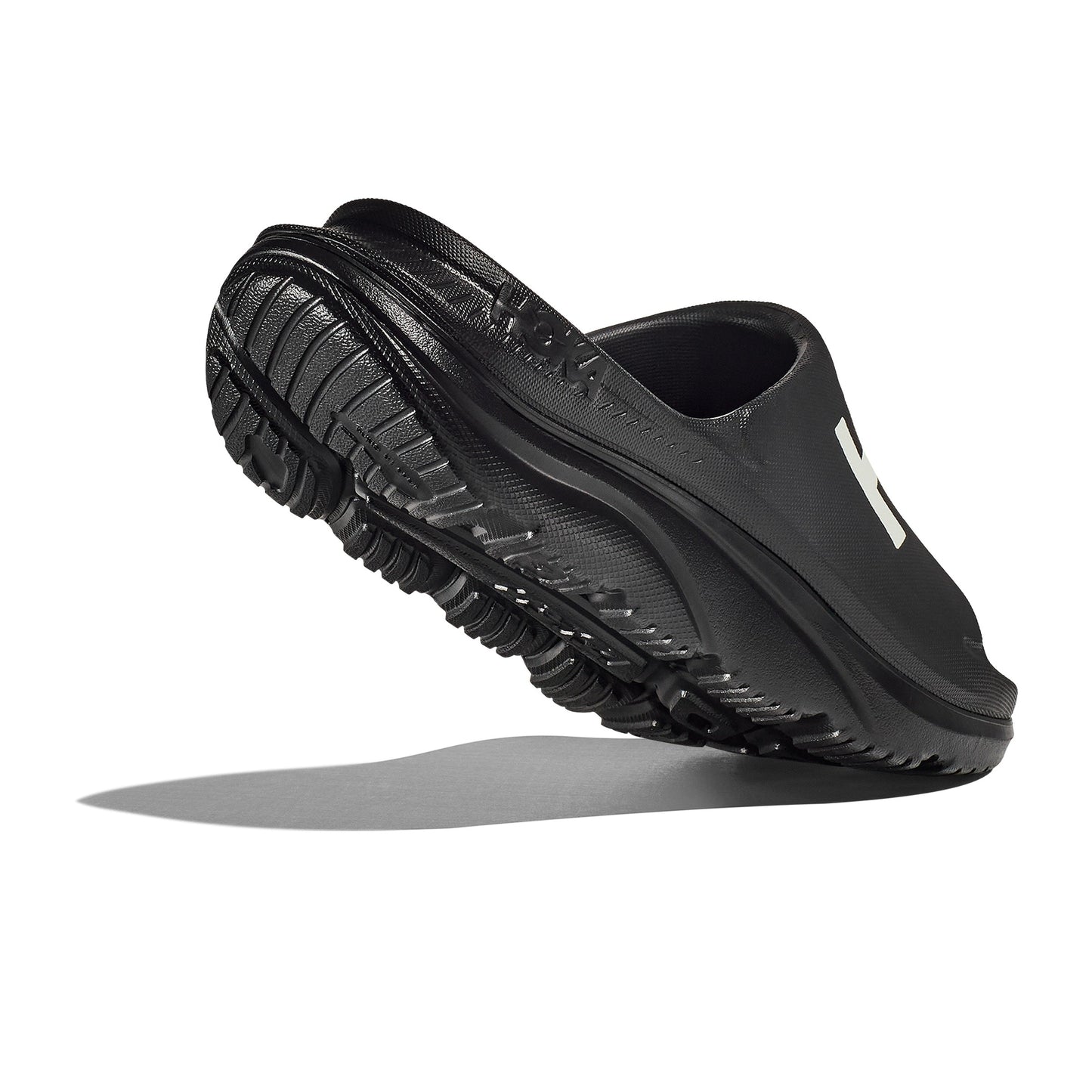 Hoka Ora Athletic Slide | Black / White | Unisex