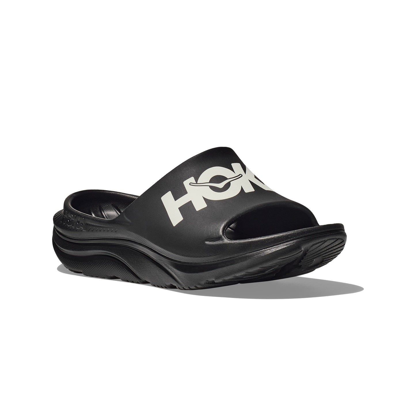 Hoka Ora Athletic Slide | Black / White | Unisex