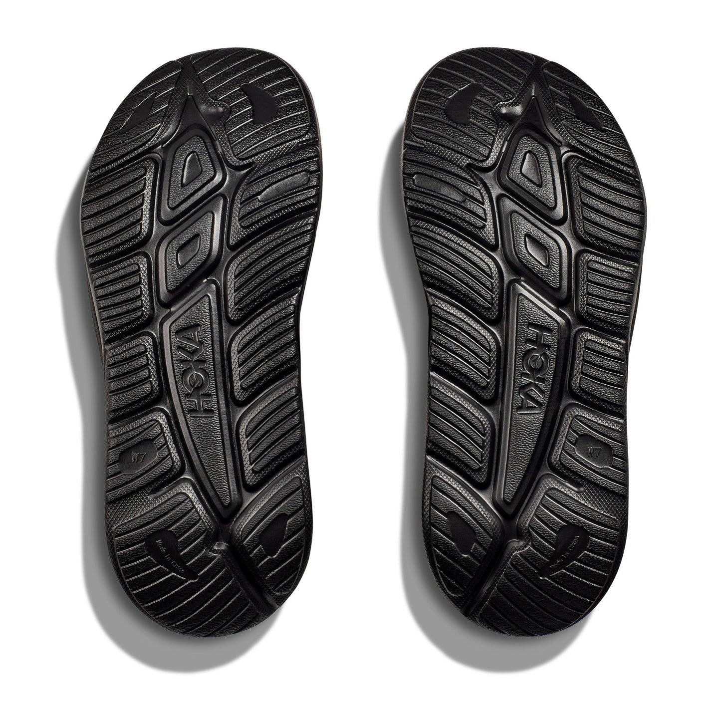 Hoka Ora Athletic Slide | Black / White | Unisex