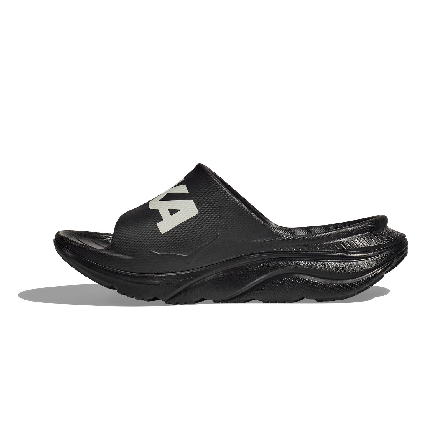 Hoka Ora Athletic Slide | Black / White | Unisex