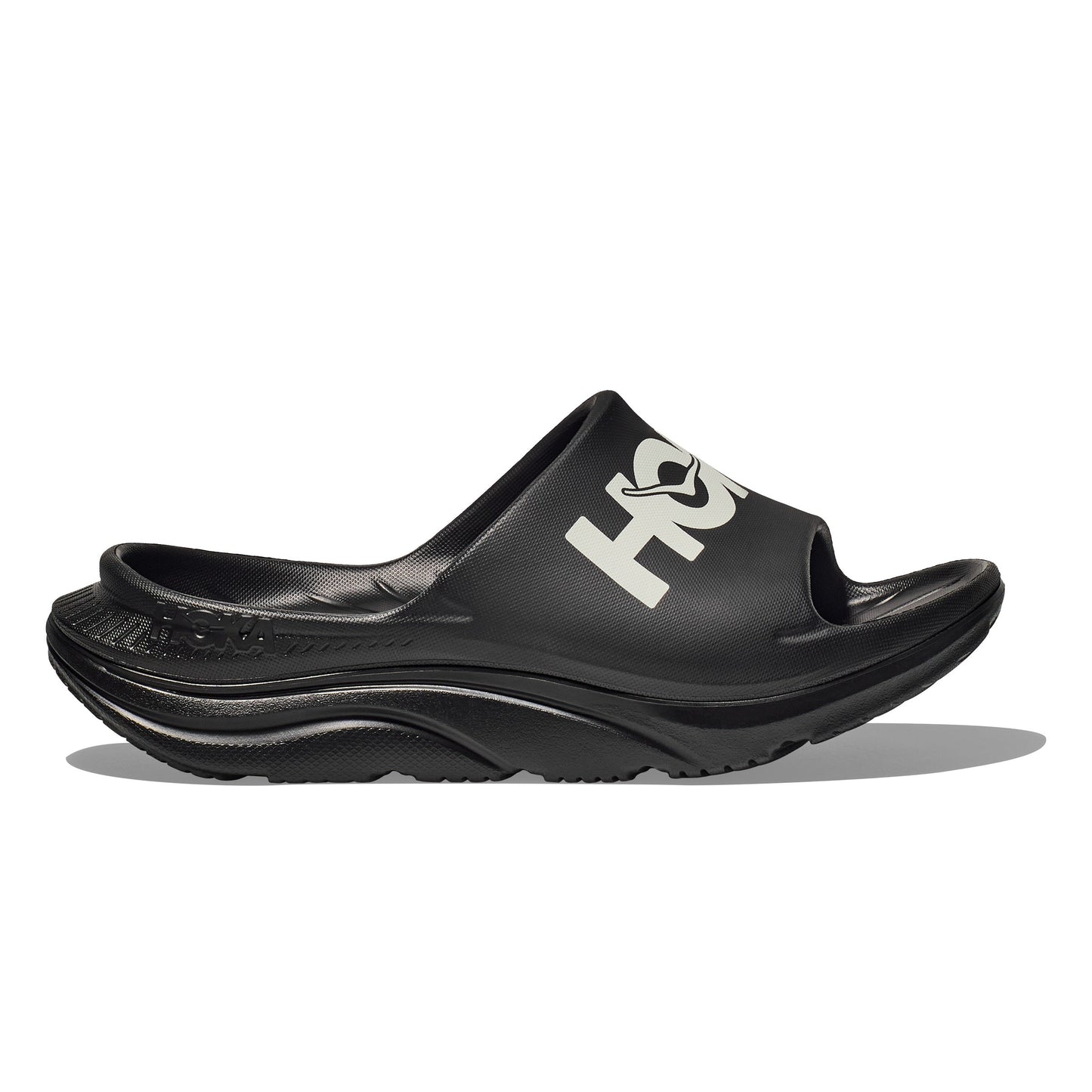 Hoka Ora Athletic Slide | Black / White | Unisex