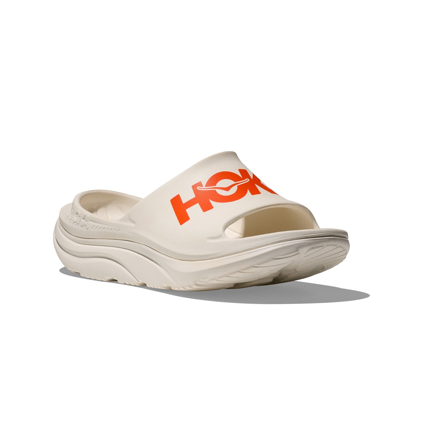Hoka Ora Athletic Slide | Frost / Lava | Unisex