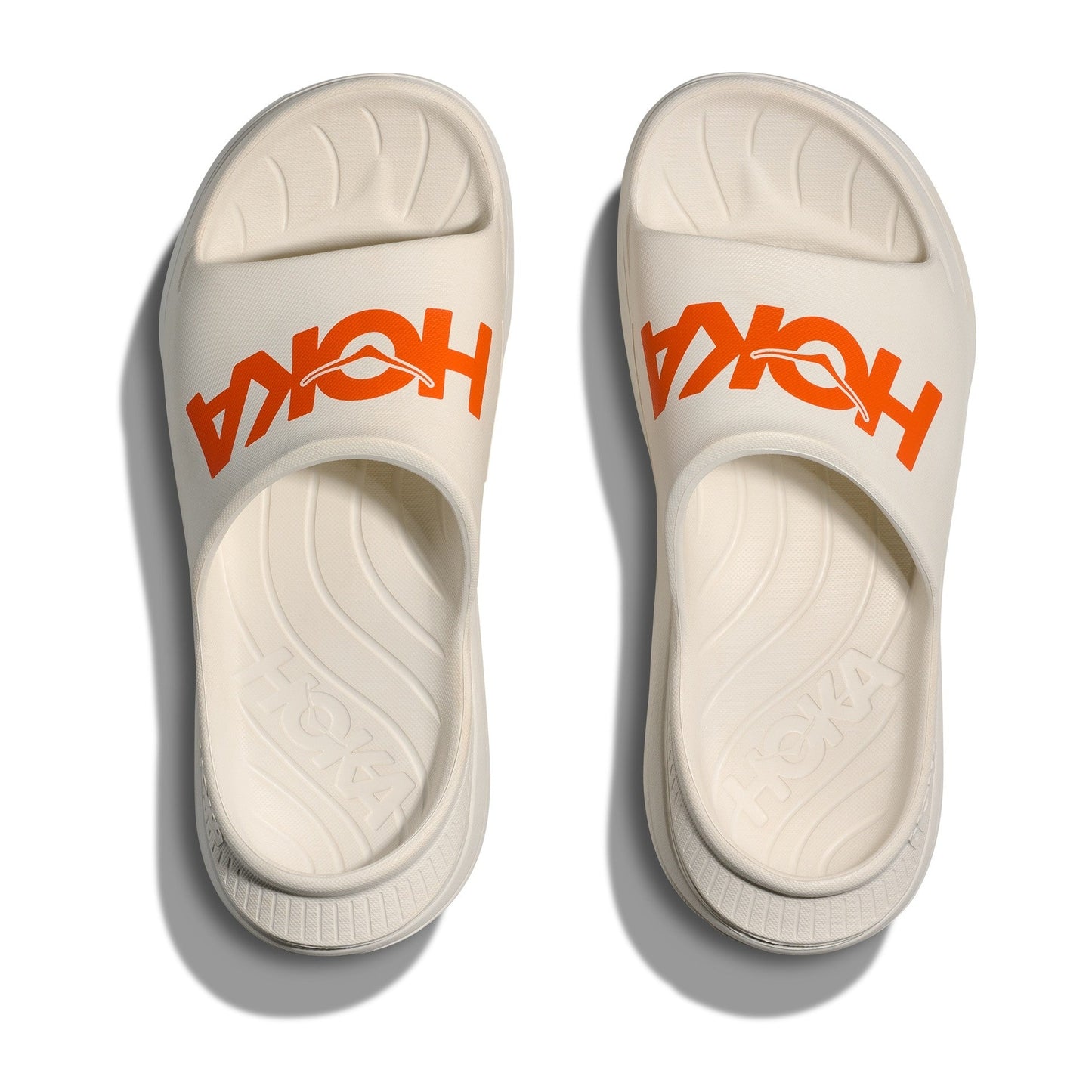 Hoka Ora Athletic Slide | Frost / Lava | Unisex