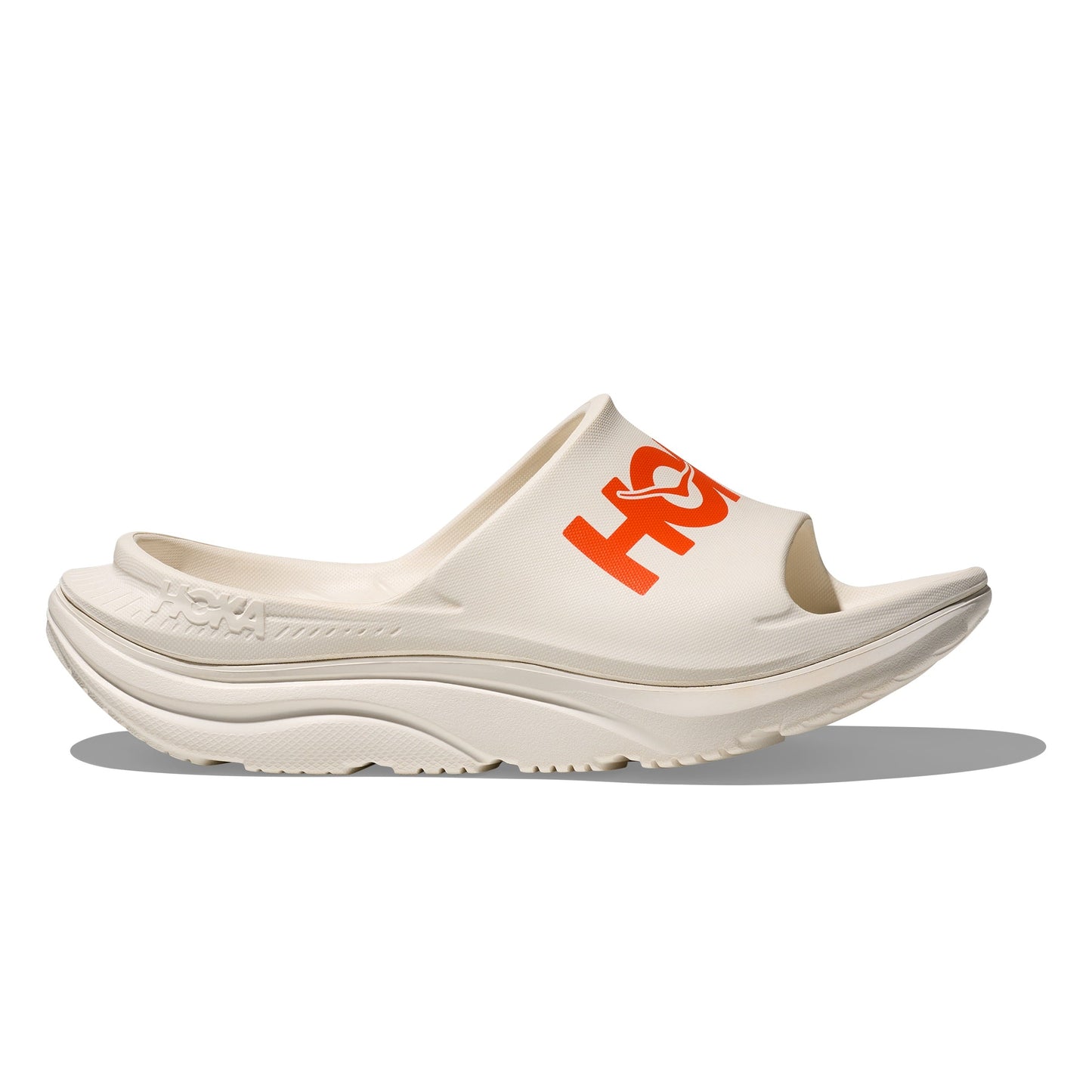 Hoka Ora Athletic Slide | Frost / Lava | Unisex