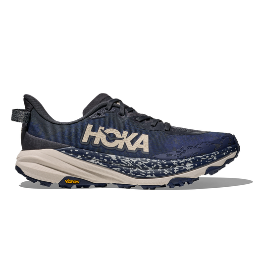 Hoka Speedgoat 6 Wide | Charcoal Grey / Midnight Blue | Mens