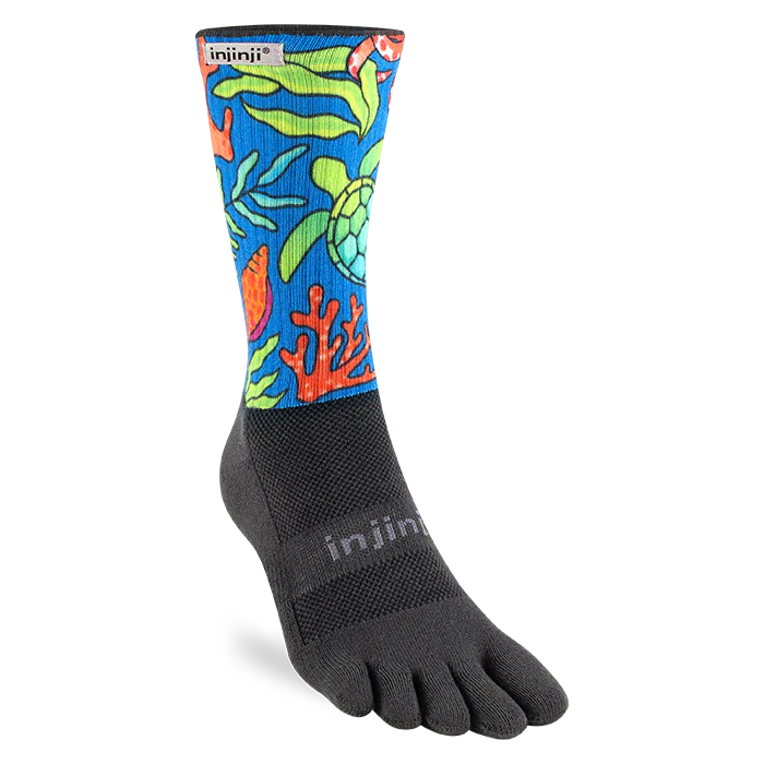 Injinji Trail Sock | Midweight | Crew Length | Ocean