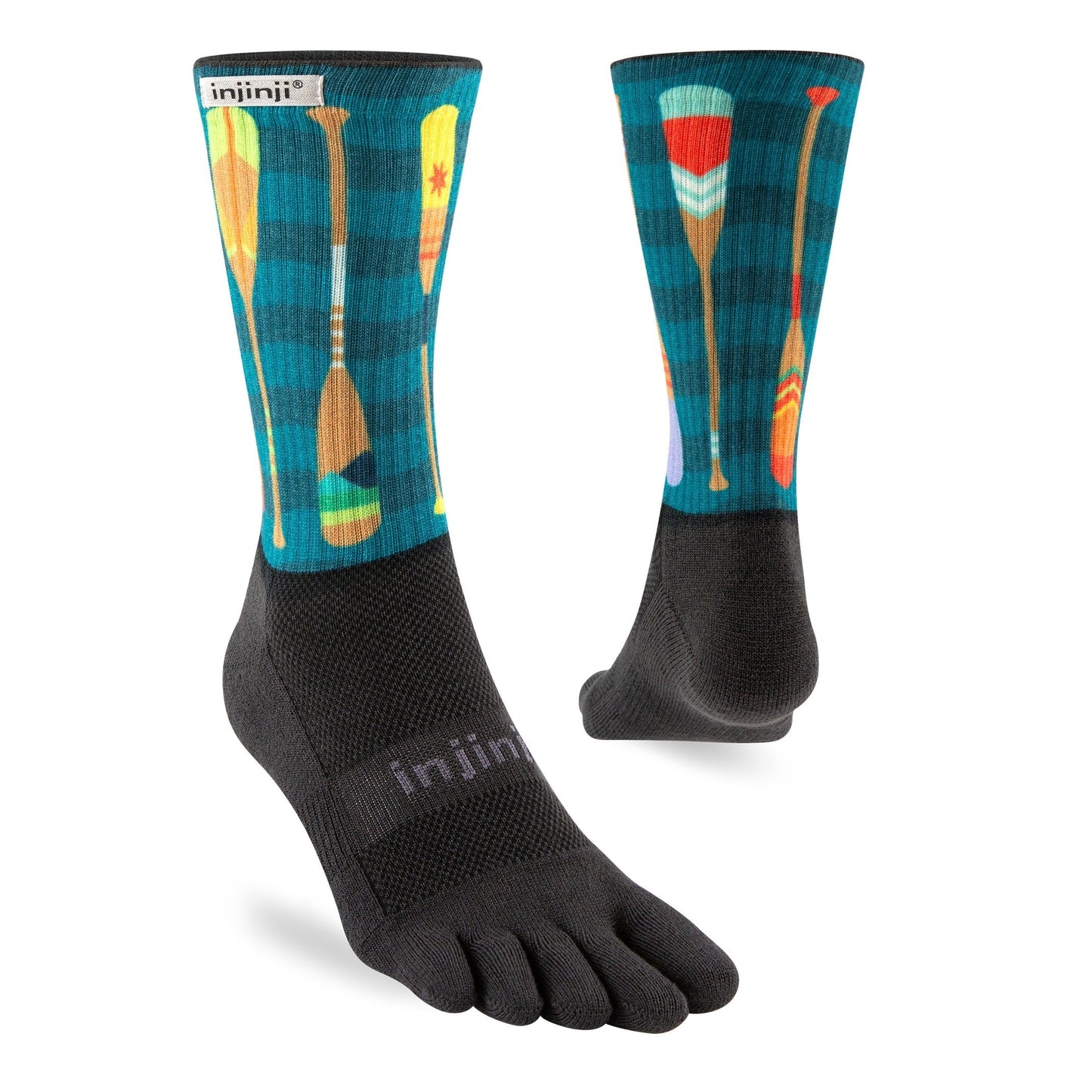 Injinji Trail Sock | Midweight | Crew Length | Paddle