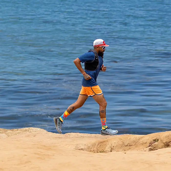 Injinji Trail Sock | Midweight | Crew Length | Surf