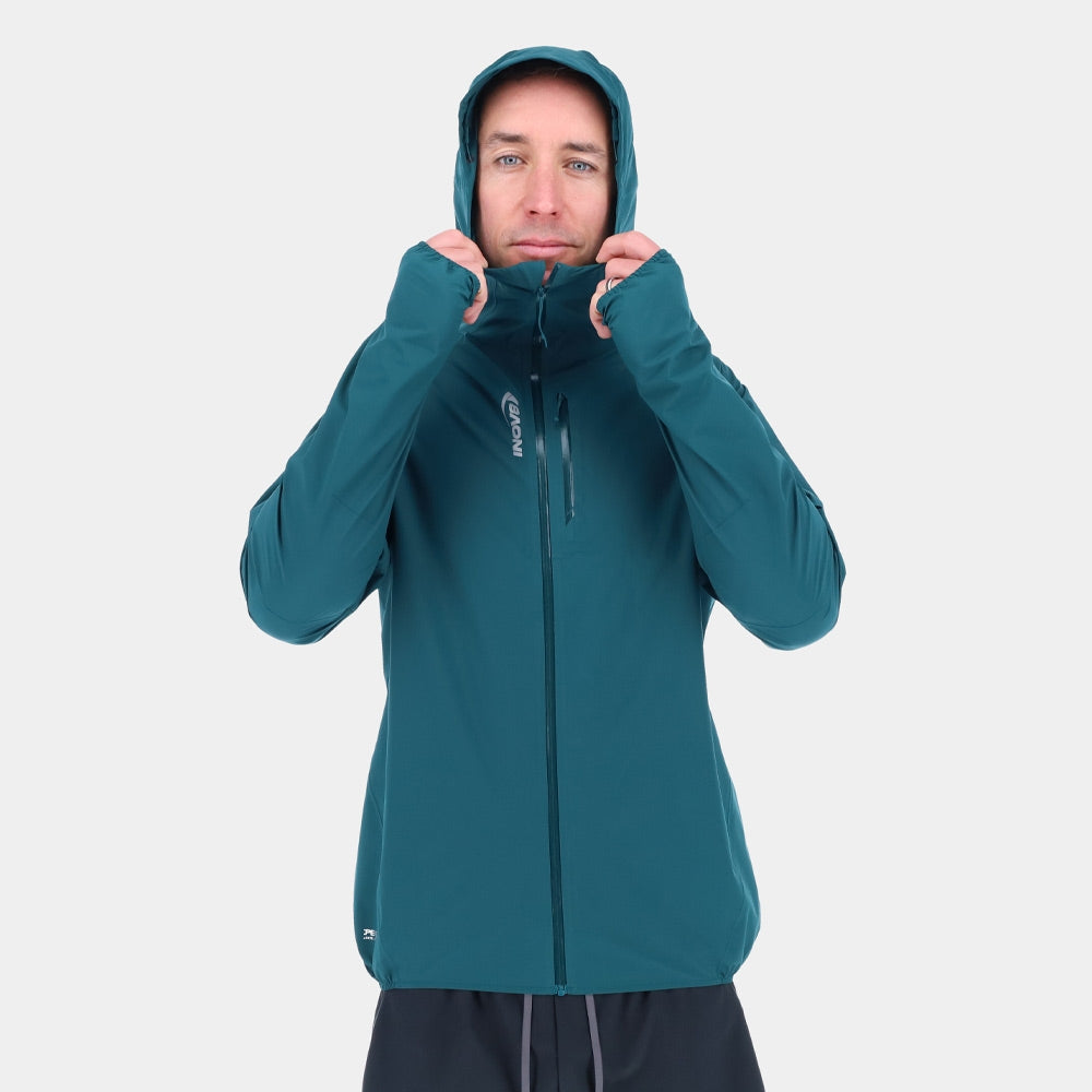 INOV8 Stormshell Waterproof Jacket | Dark Teal | Mens
