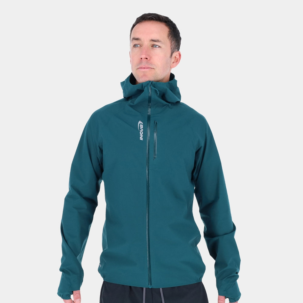INOV8 Stormshell Waterproof Jacket | Dark Teal | Mens