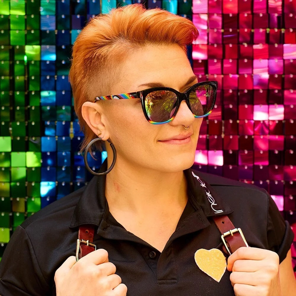 Knockaround Sunglasses | Deja Views | Rainbow on My Parade