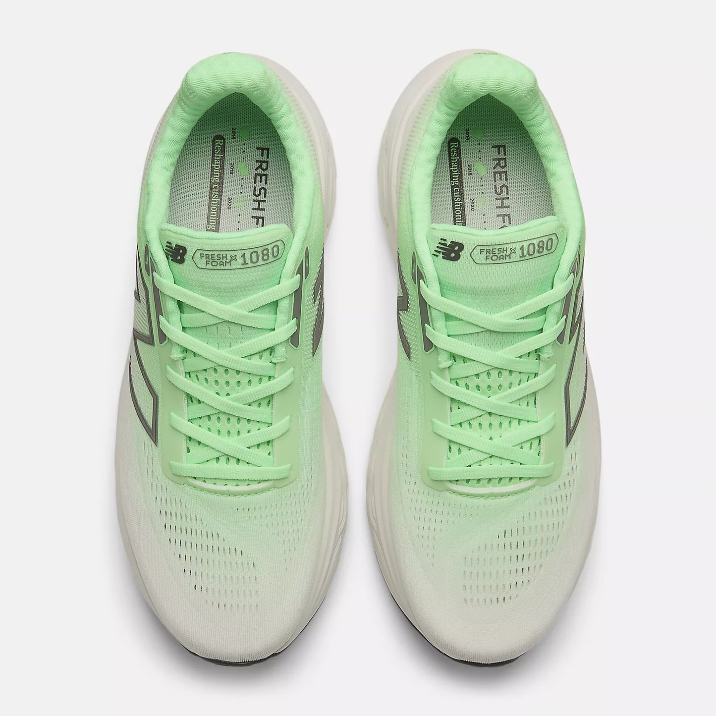 New Balance Men's Fresh Foam X 1080 v14 - Electric Jade/Reflection/Dark Silver Metallic