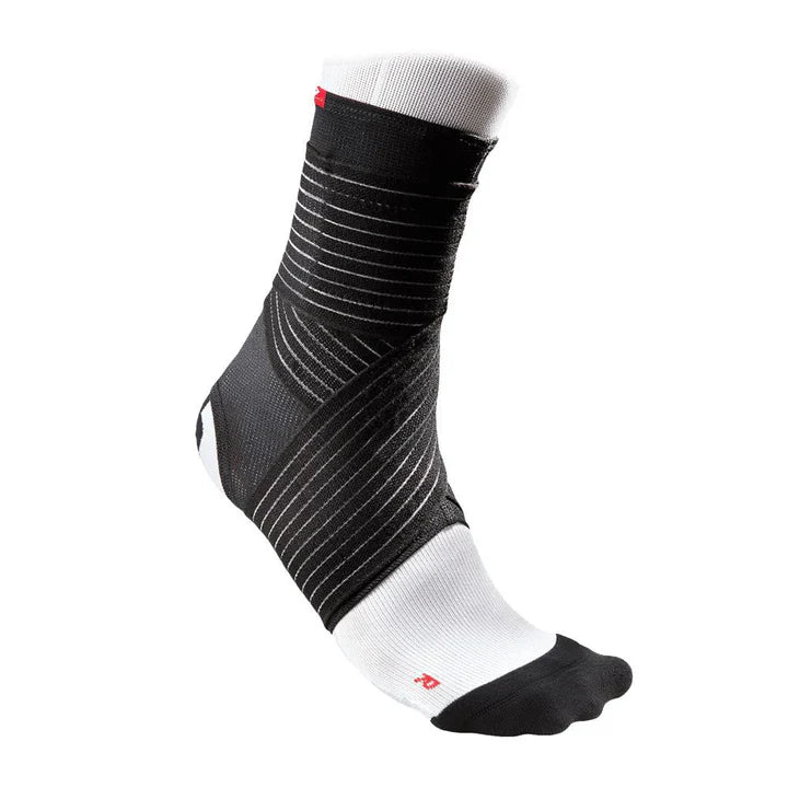McDavid Level 2 Ankle Support/Mesh with Straps - Black