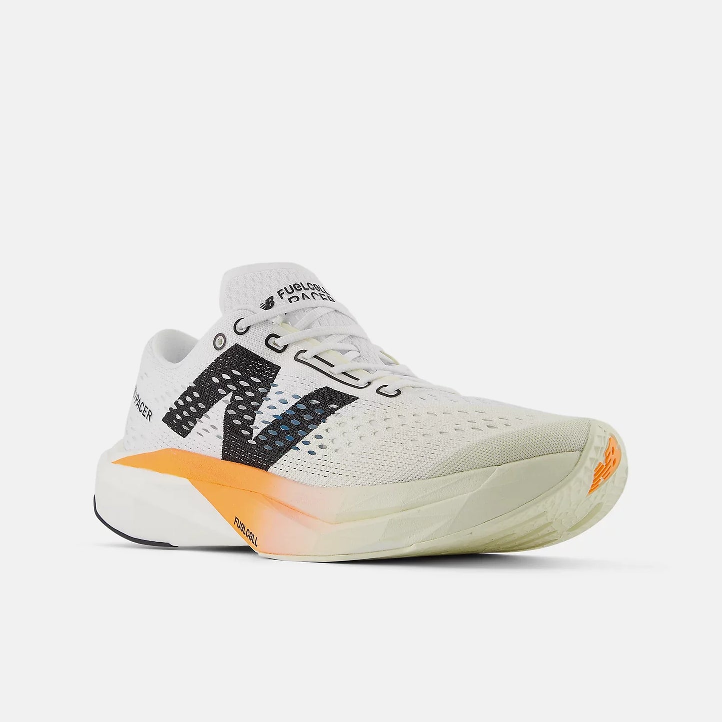 New Balance Men's Fuel Cell Super Comp Pacer v2 - Hot Mango/Angora/White