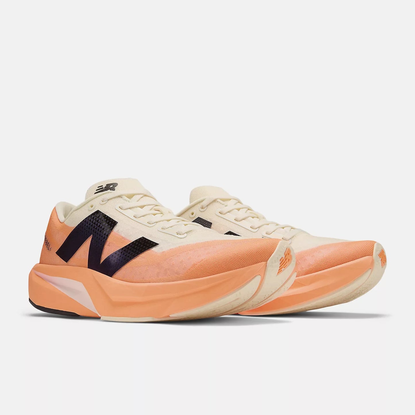 New Balance Men's Fuel Cell Rebel v4 - Hot Mango/Angora/Black