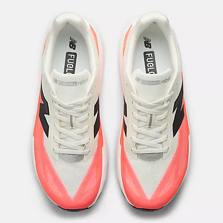 New Balance Men's FuelCell Rebel v5 - Urgent Red/White/Sea Salt