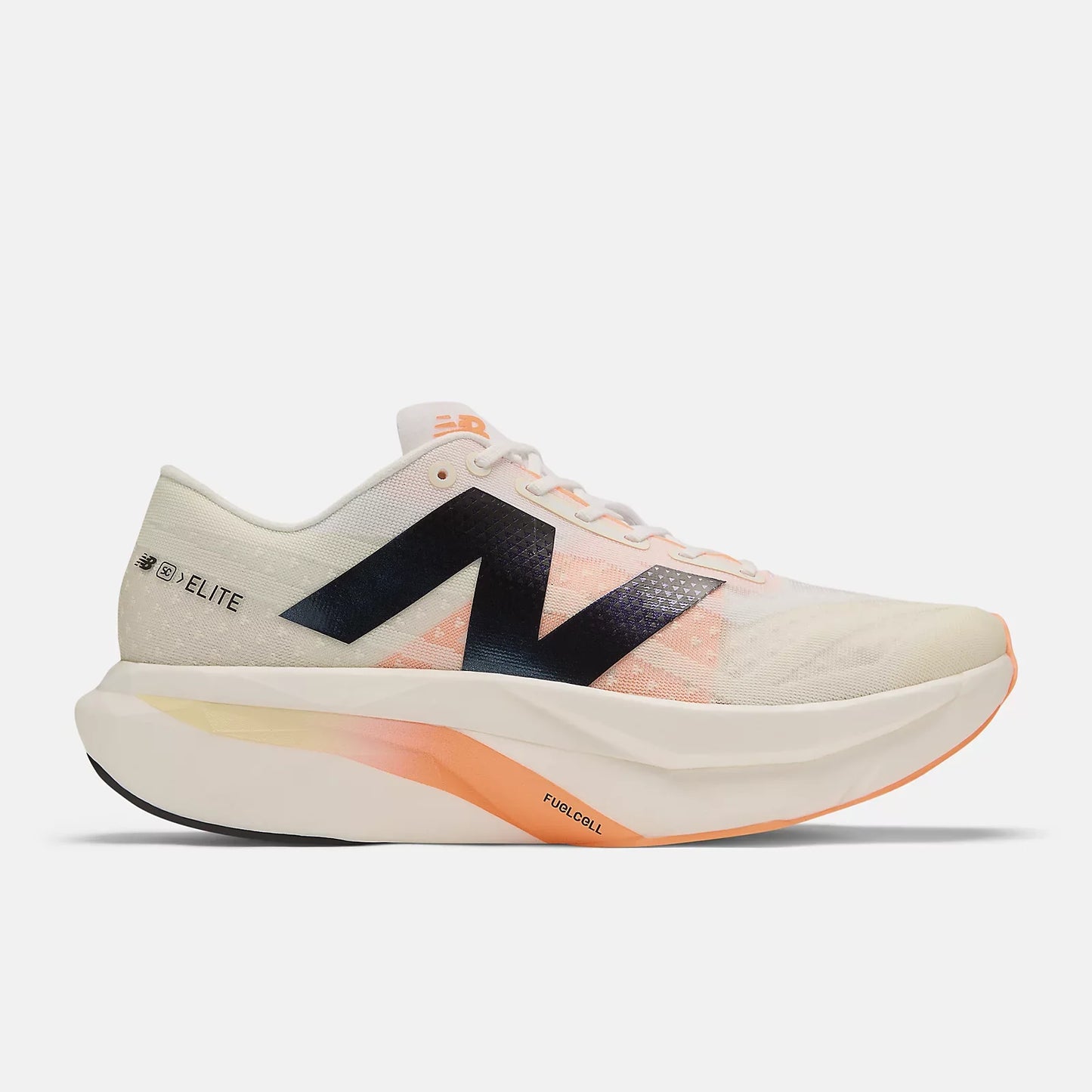 New Balance Men's Fuel Cell Super Comp Elite v4 - White/Angora/Hot Mango