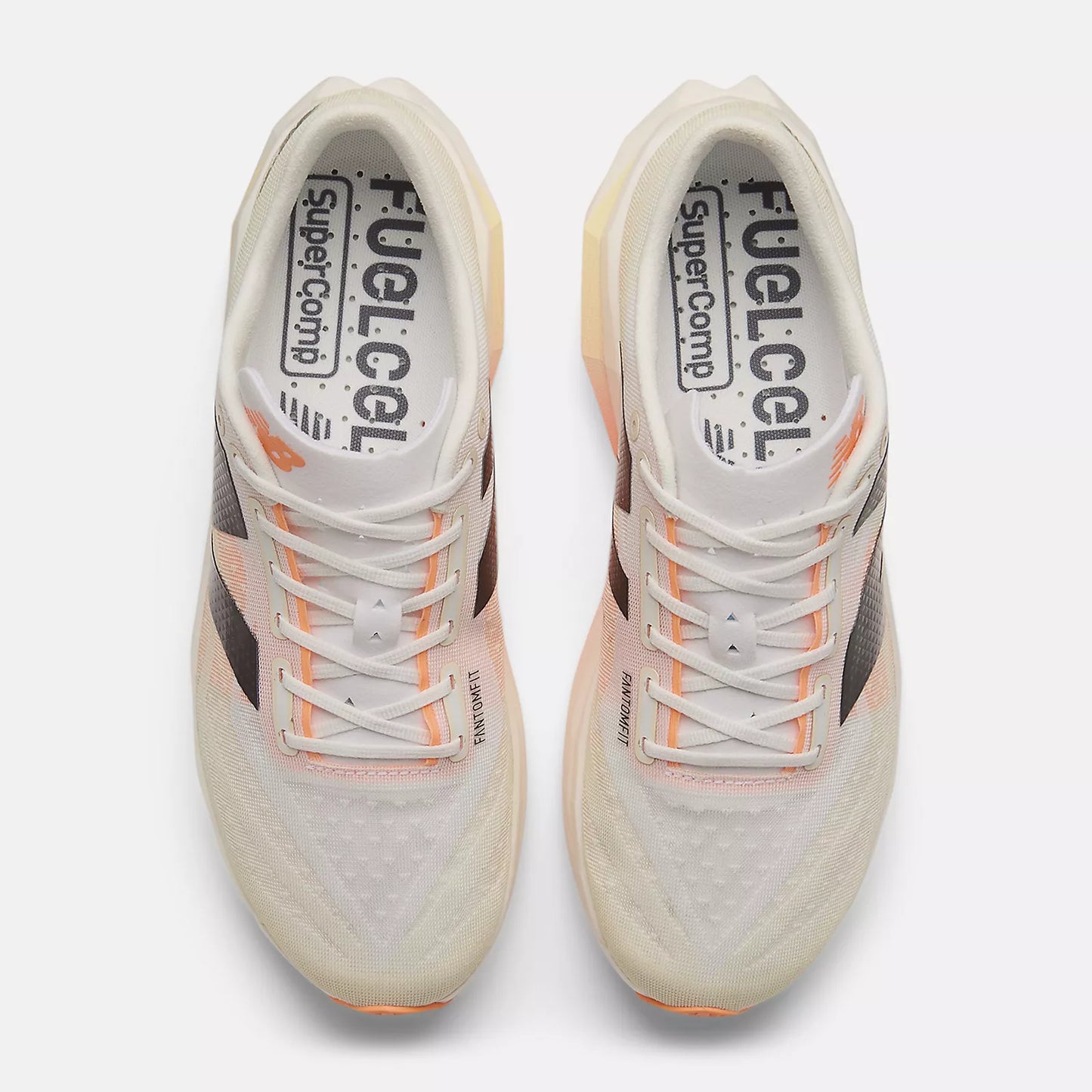 New Balance Men's Fuel Cell Super Comp Elite v4 - White/Angora/Hot Mango