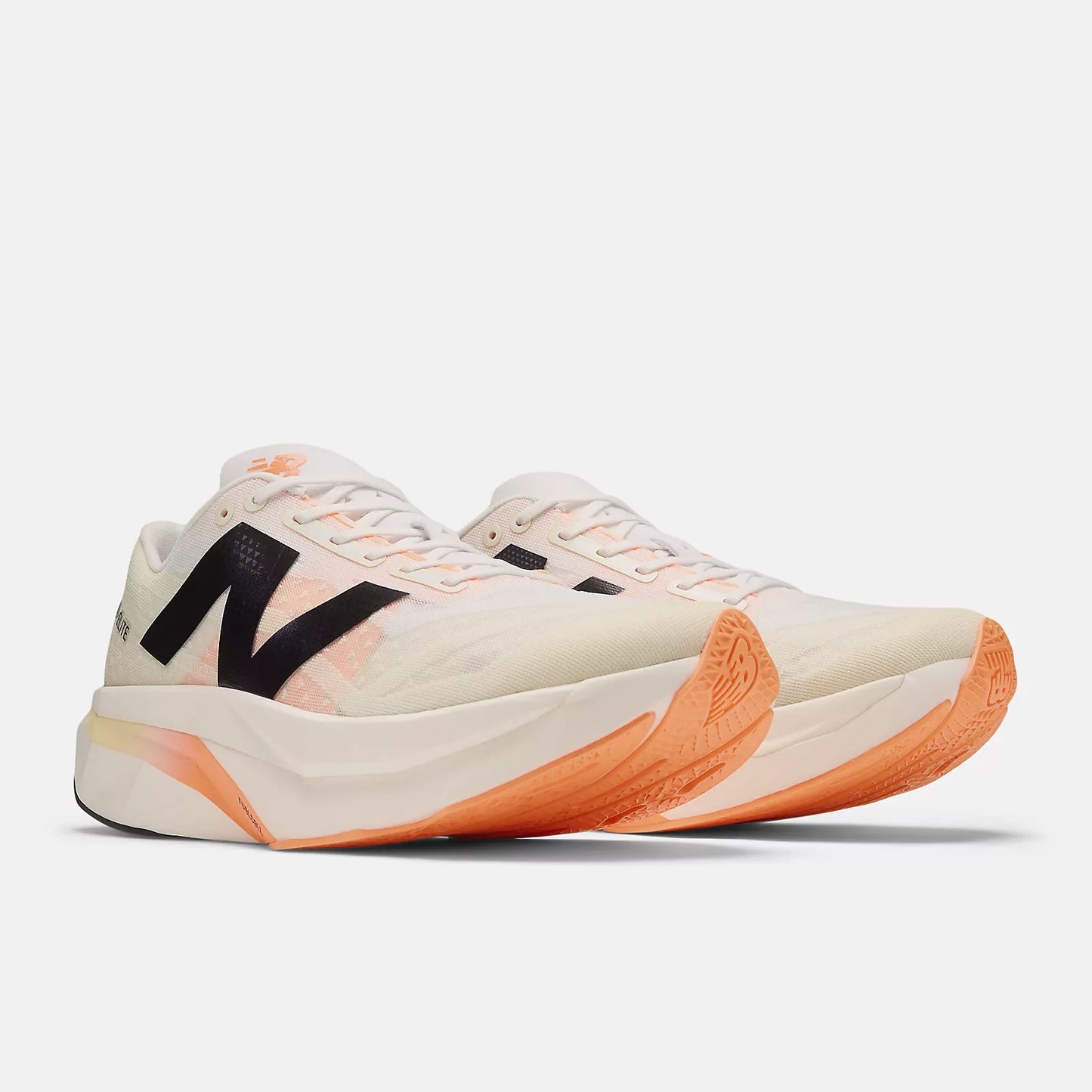 New Balance Men's Fuel Cell Super Comp Elite v4 - White/Angora/Hot Mango