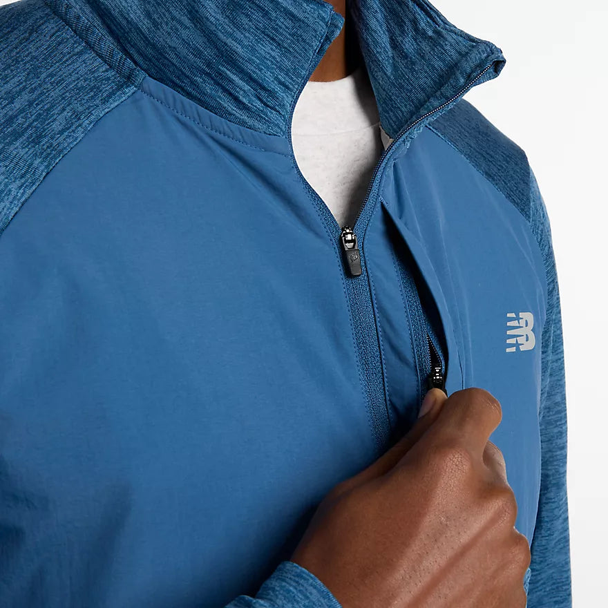 New Balance Men's Athletics Heat Grid Half Zip