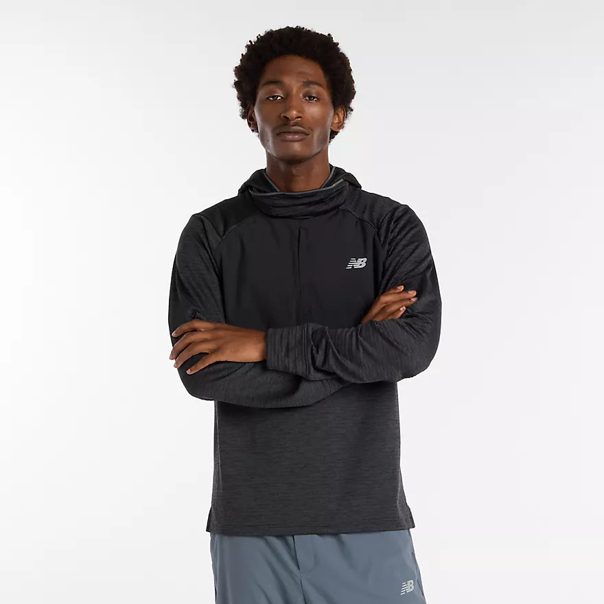 New Balance Men's Heat Grid Balaclava Hoodie
