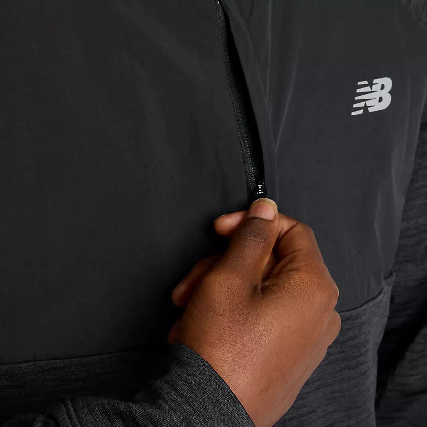 New Balance Men's Heat Grid Balaclava Hoodie