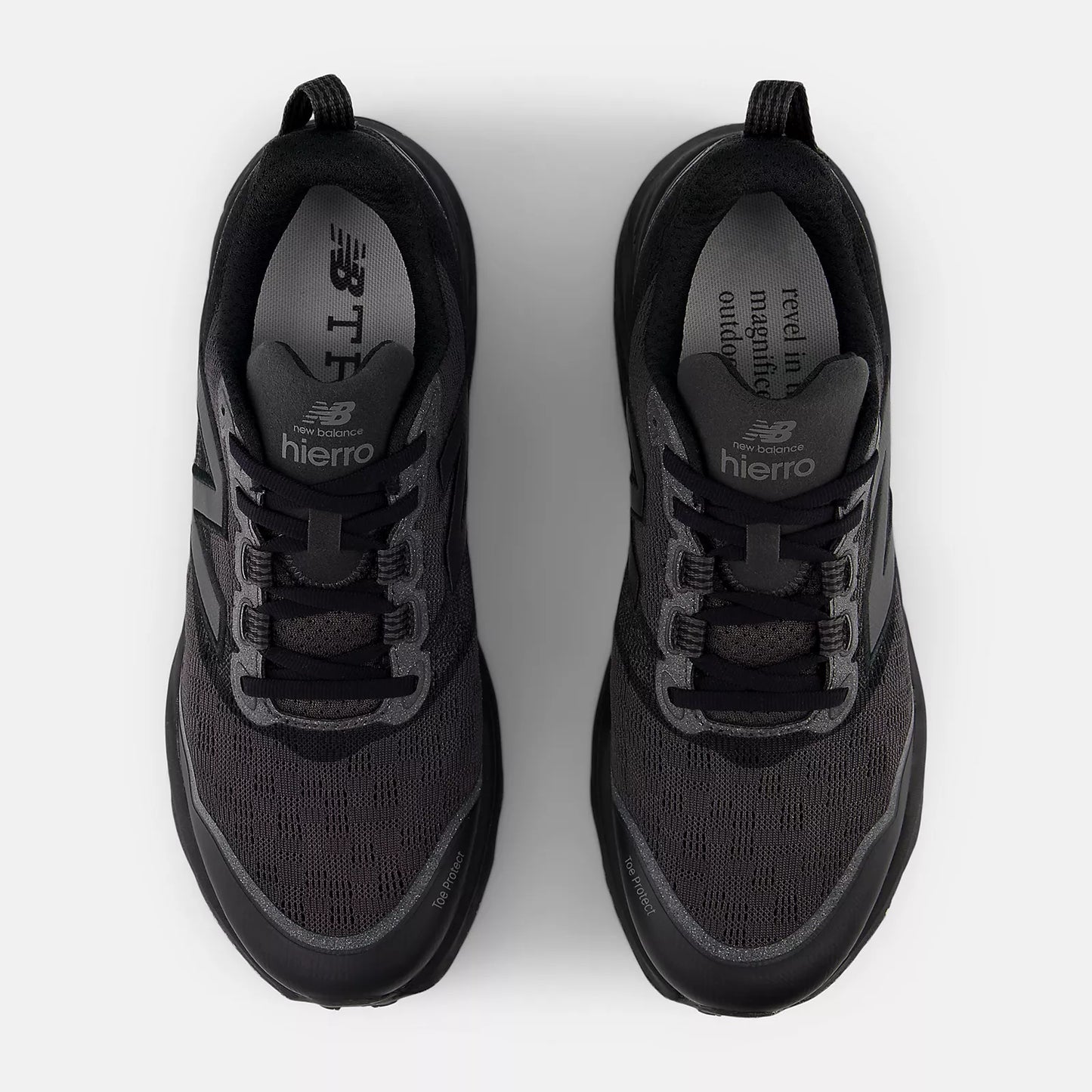 New Balance Fresh Foam X Hierro v9 Wide | Black Cement | Womens