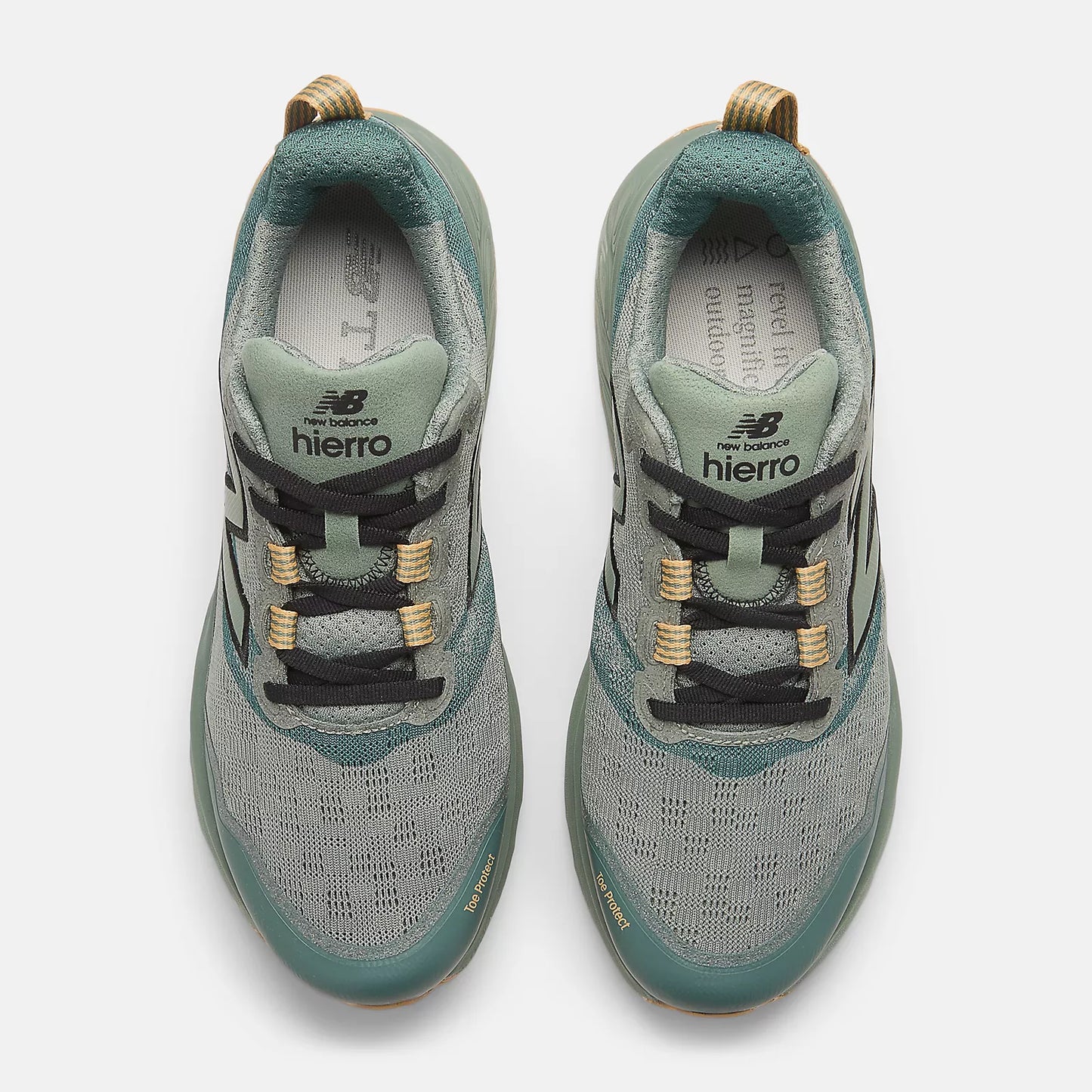 New Balance Fresh Foam X Hierro v9 | Dark Juniper / Black / Dried Apricot | Mens