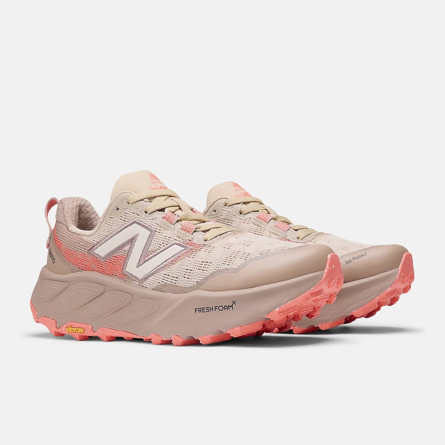 New Balance Fresh Foam X Hierro v9 | Desert Clay / Flat Taupe / Urgent Red | Womens