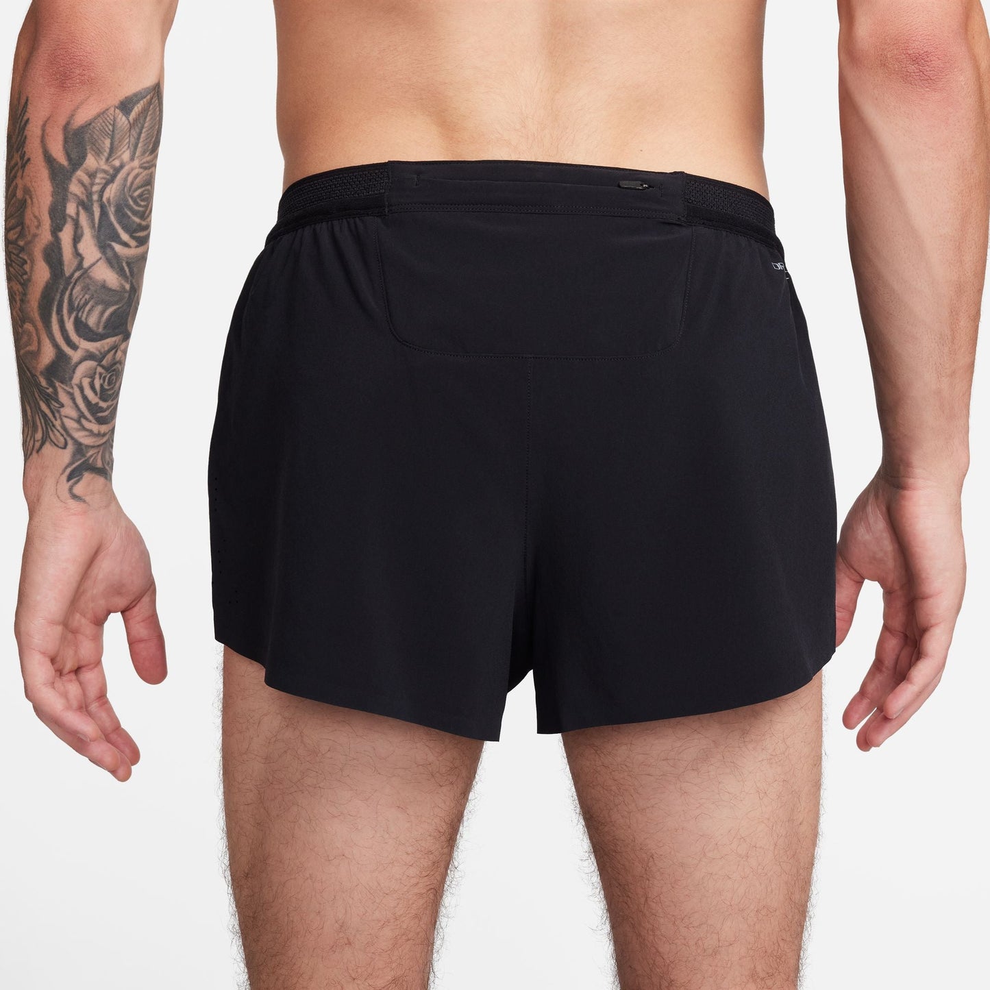 Nike AeroSwift 2" Shorts | Black / Summit White | Mens