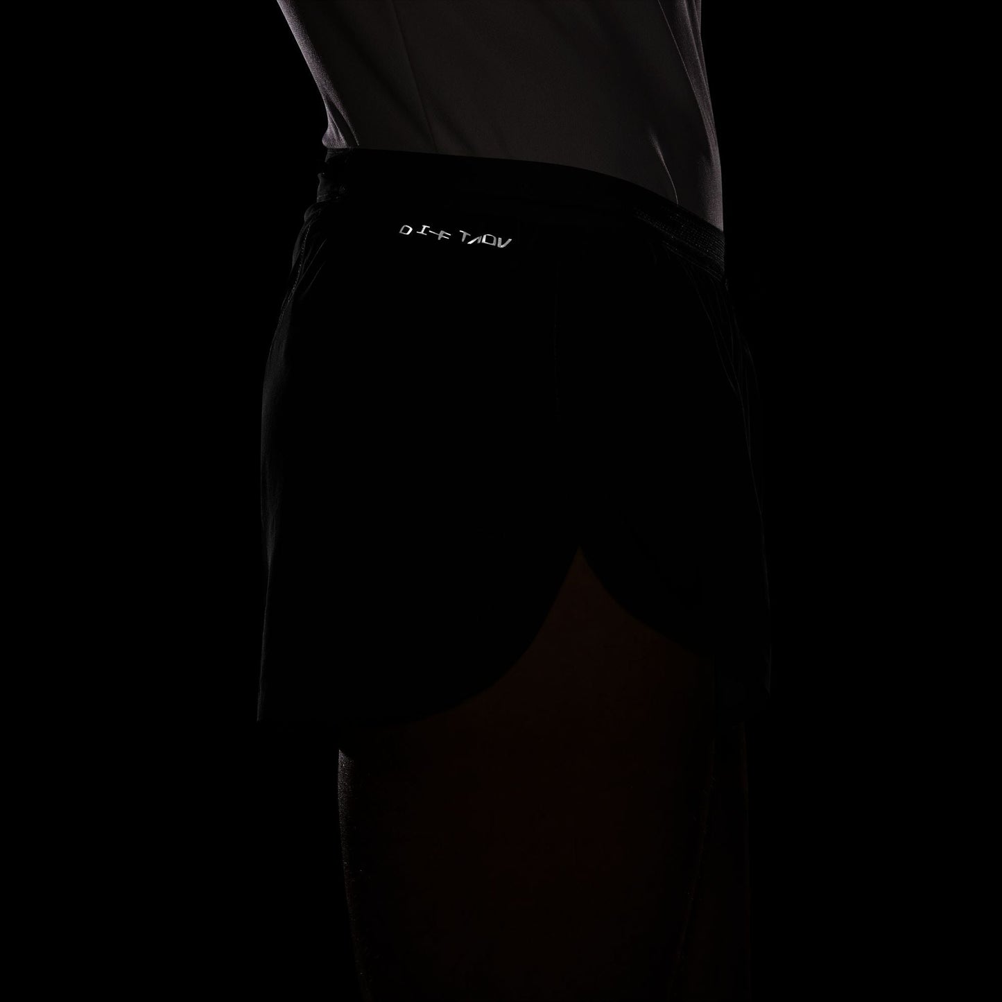 Nike AeroSwift 2" Shorts | Black / Summit White | Mens