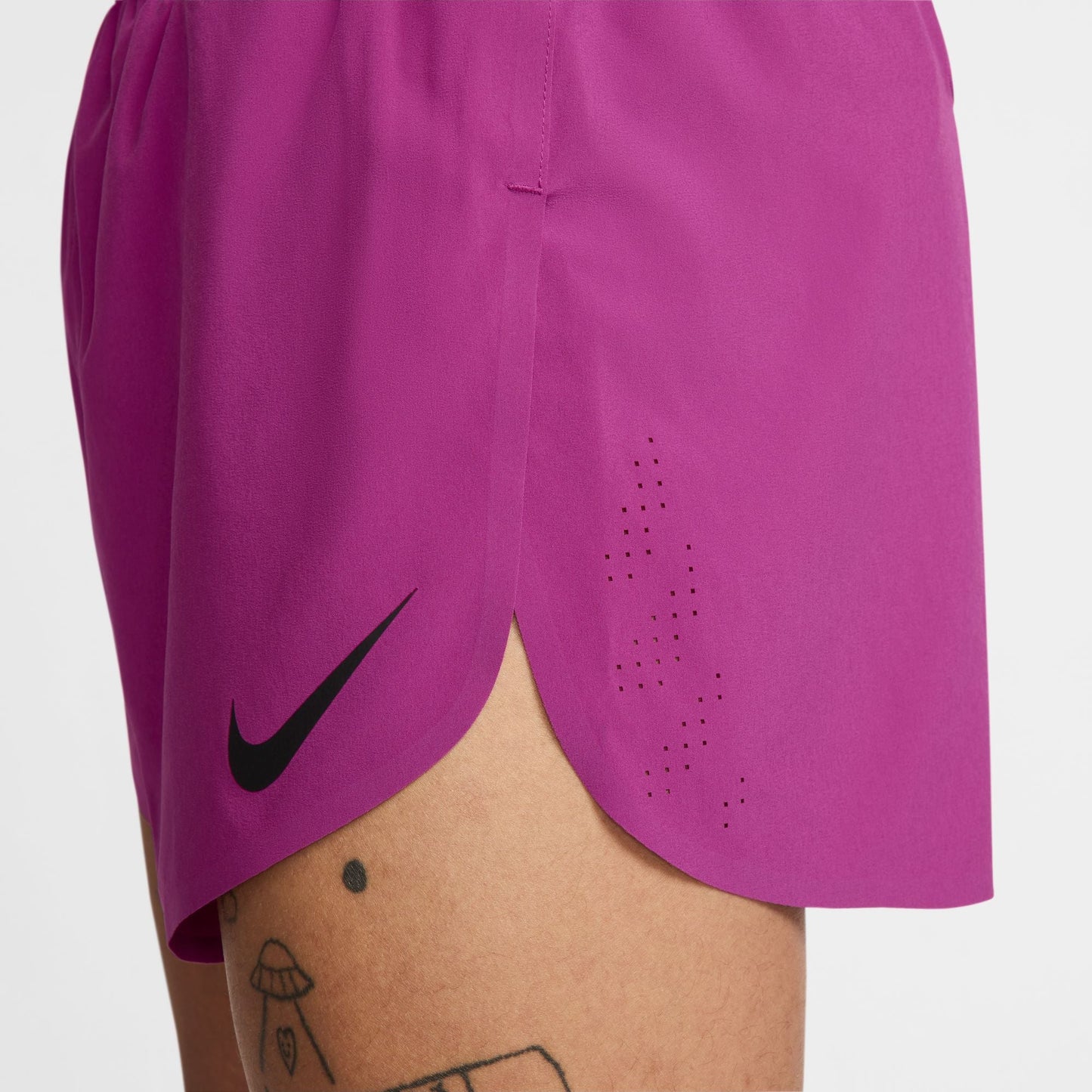 Nike AeroSwift Shorts | Hot Fuchsia / Black | Mens