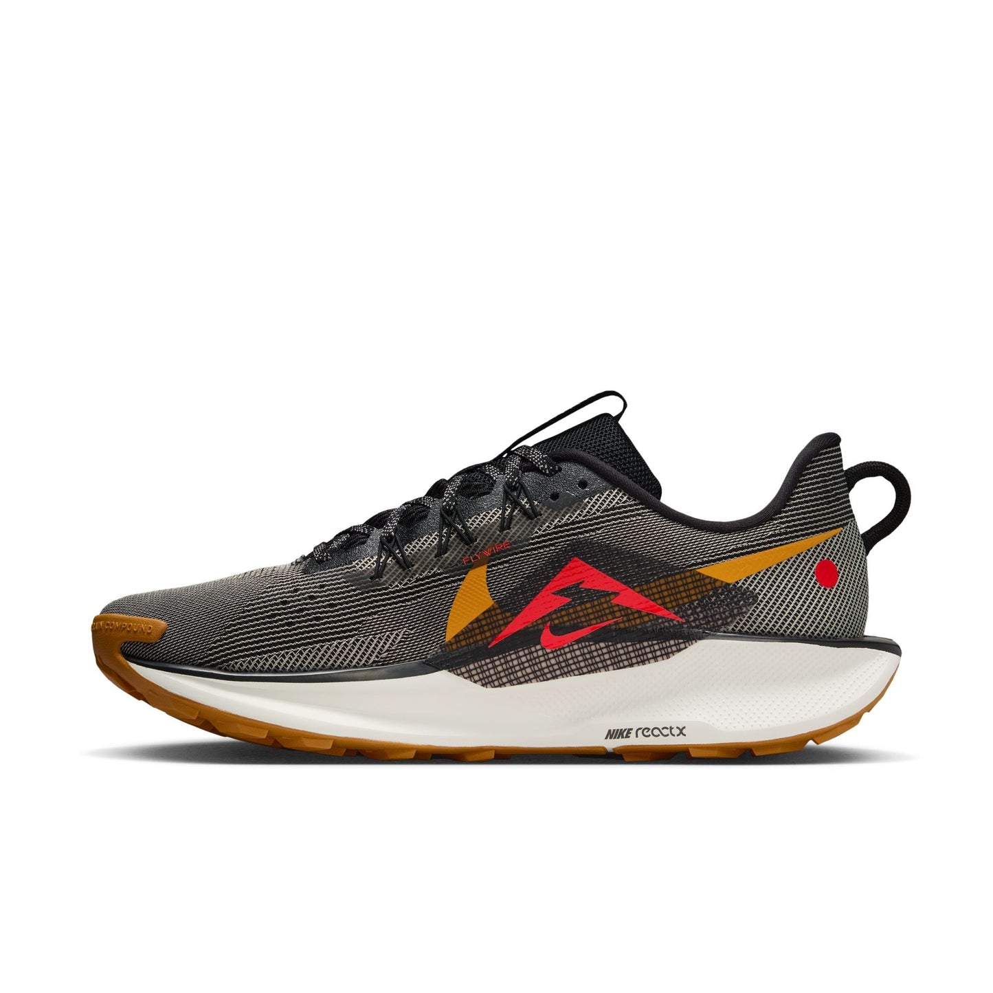 Nike Pegasus Trail 5 | Black / Desert Ochre / Fir / College Grey | Mens