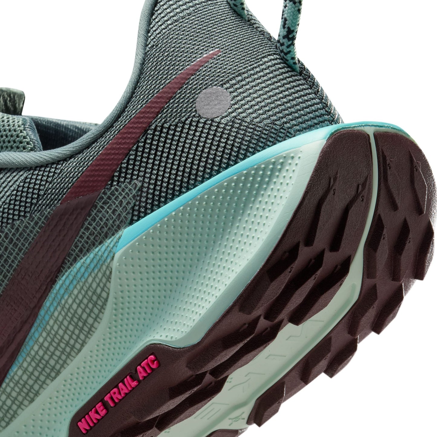 Nike Pegasus Trail 5 | Clay Green / Burgundy Crush / Bleached Turquoise | Mens