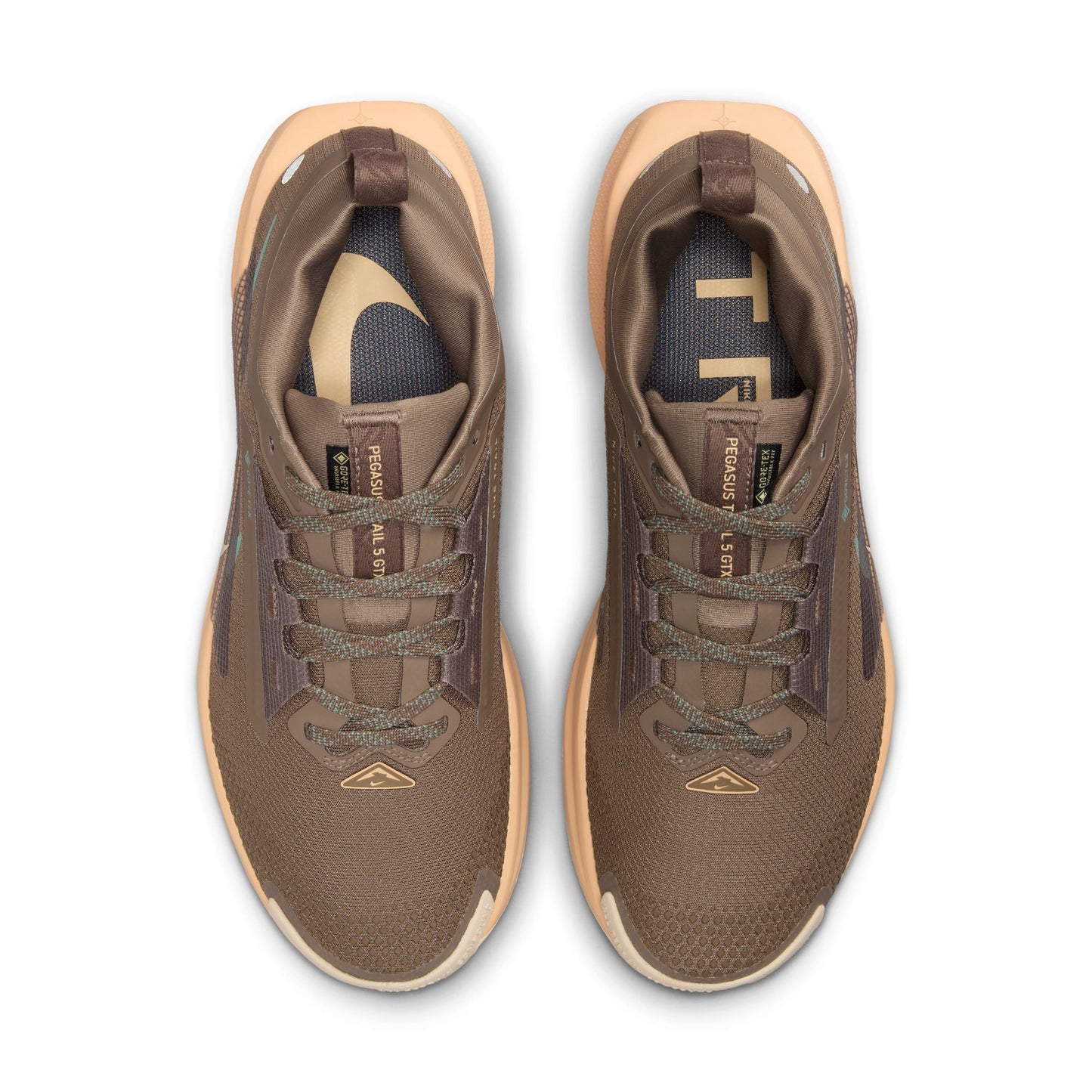 Nike Pegasus Trail 5 GORE-TEX | Mink Brown / Cannon / Orange | Womens