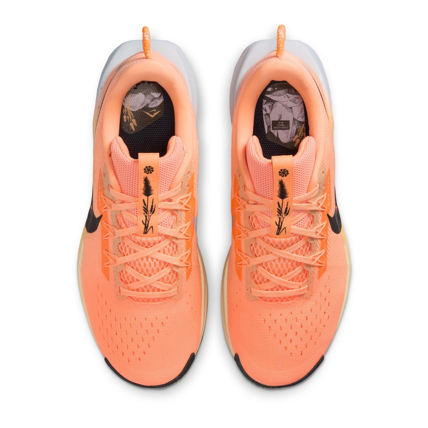 Nike Pegasus Trail 5 | Orange Pulse / Black / Ghost / Alabaster | Womens