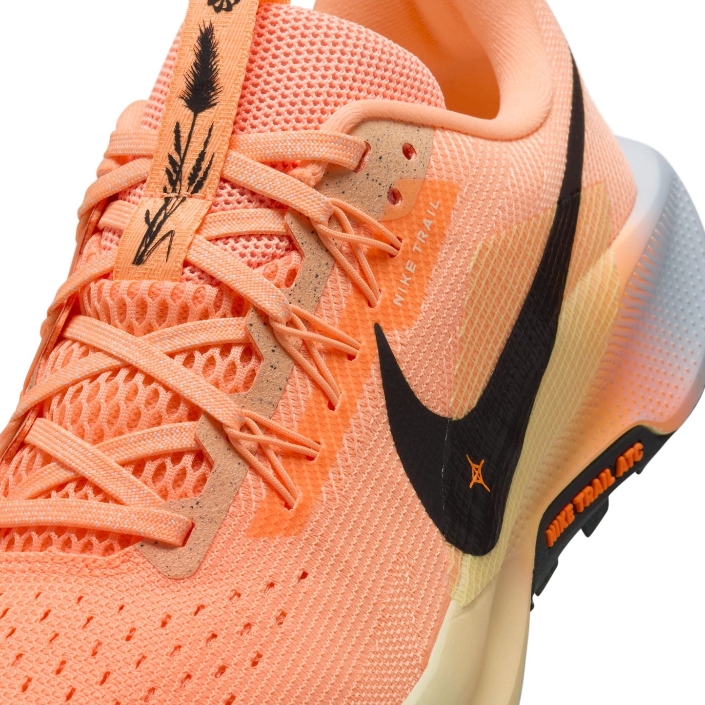 Nike Pegasus Trail 5 | Orange Pulse / Black / Ghost / Alabaster | Womens