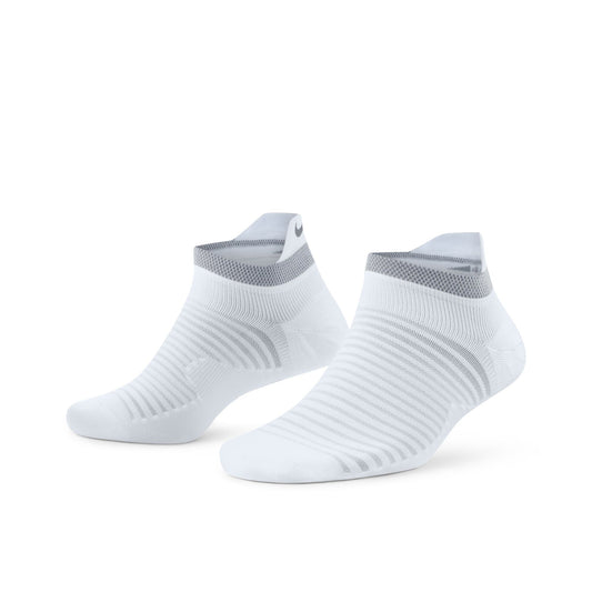 Nike Spark Lightweight Sock | No Show | White / Reflective Silver