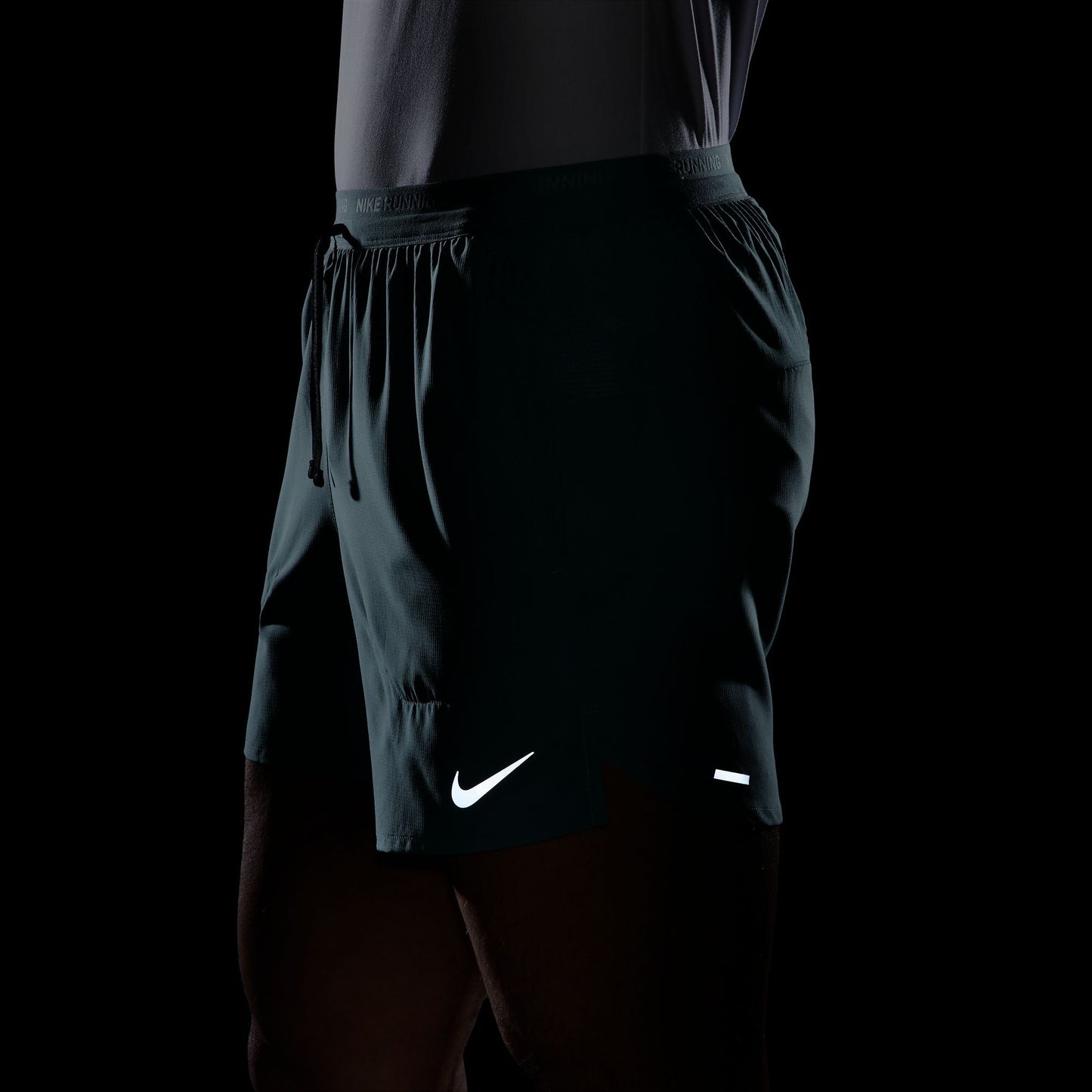 Nike Stride 5" Shorts | Cannon / Black | Mens