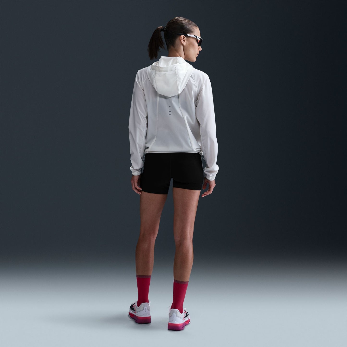 Nike Swift Running Tight | Black / Reflective Silver | Womens
