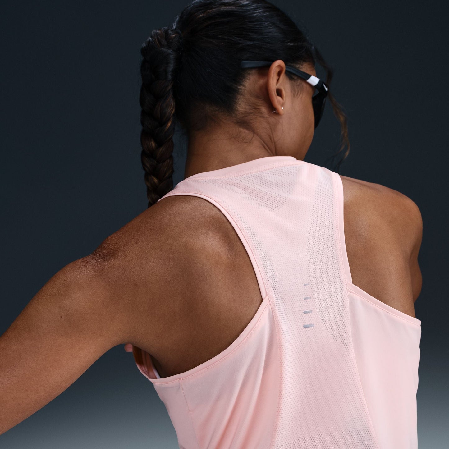 Nike Swift Singlet | Atmosphere / Reflective Silver | Womens