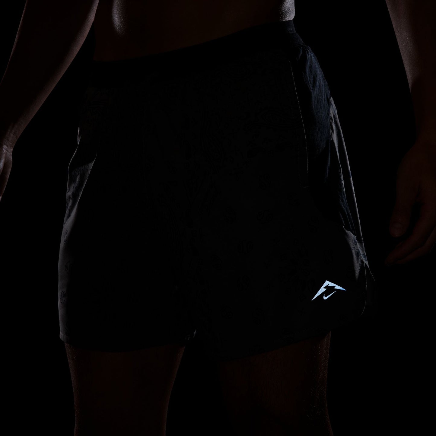Nike Trail Dri-FIT Shorts | Cave Stone / Black | Mens