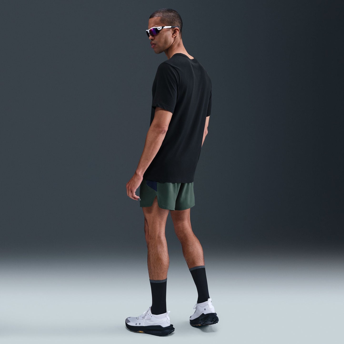 Nike Trail Dri-FIT Tee Tall | Black / Summit White | Mens