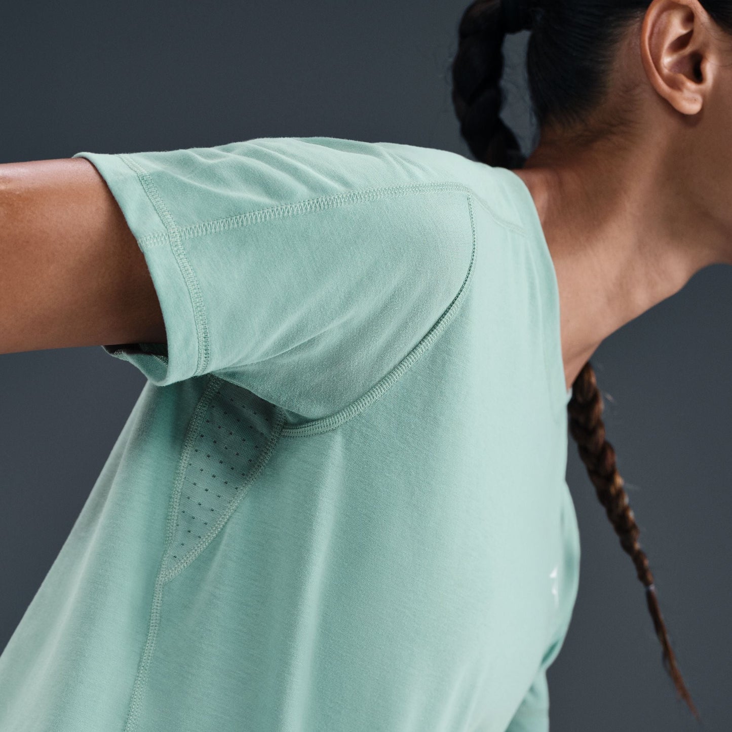 Nike Trail Dri-FIT Tee | Cannon / Summit White | Womens