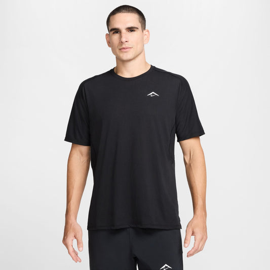 Nike Trail Solar Chase Tee | Black / Summit White | Mens