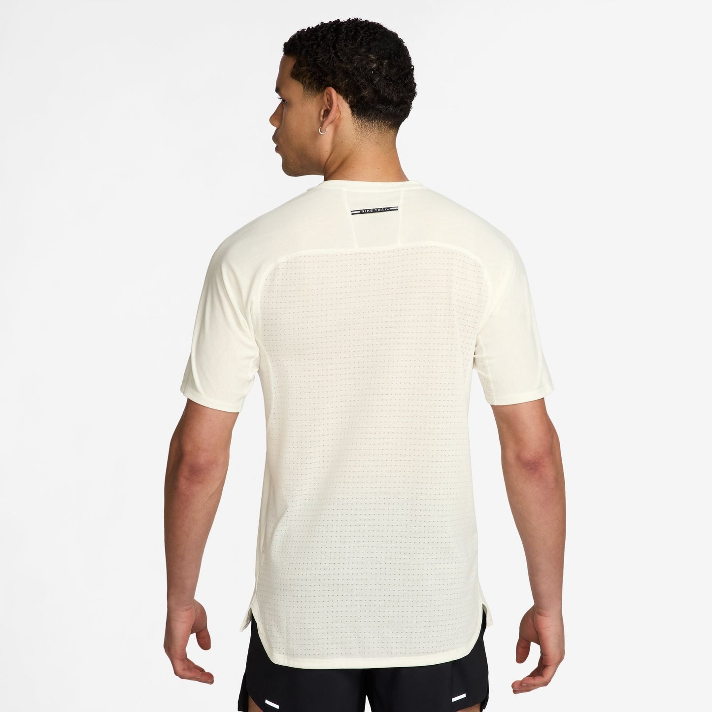 Nike Trail Solar Chase Tee | Sail / Black | Mens