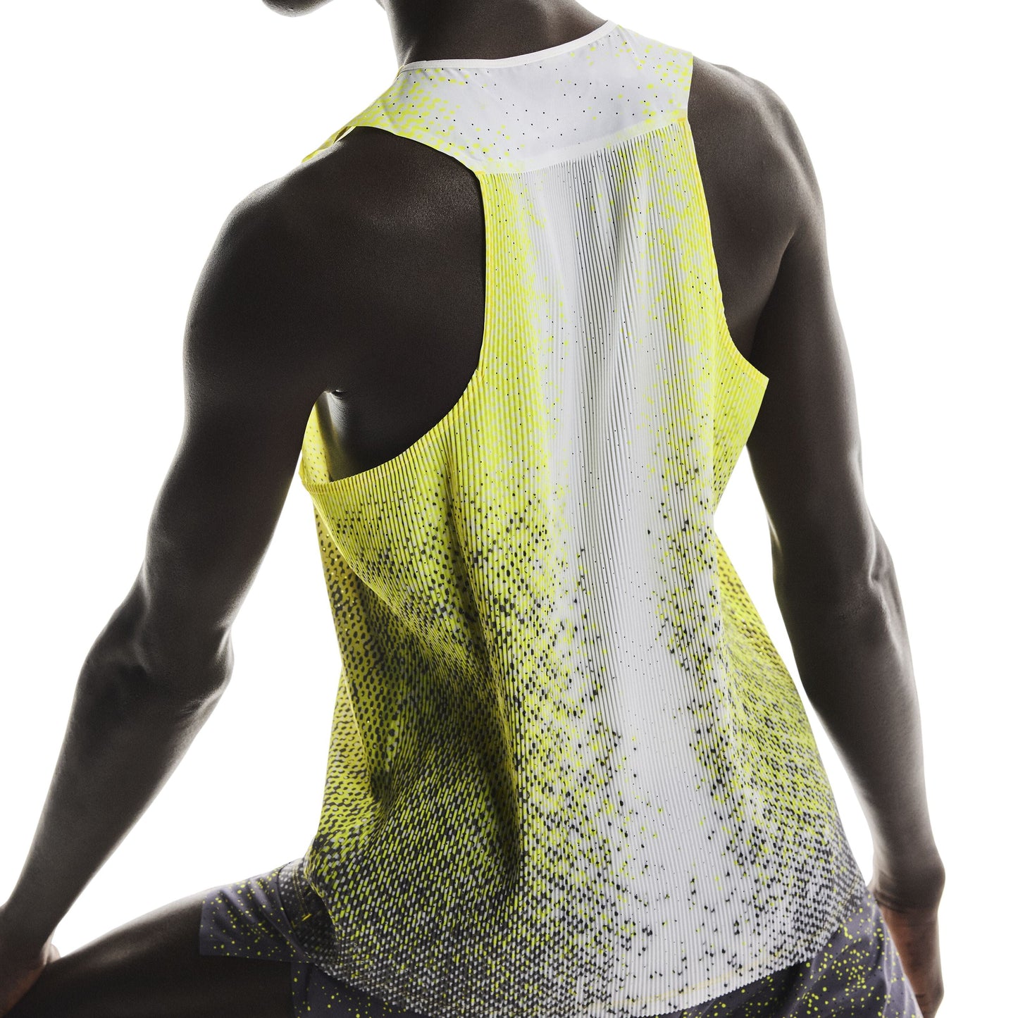 On Race Singlet | Lime | Mens