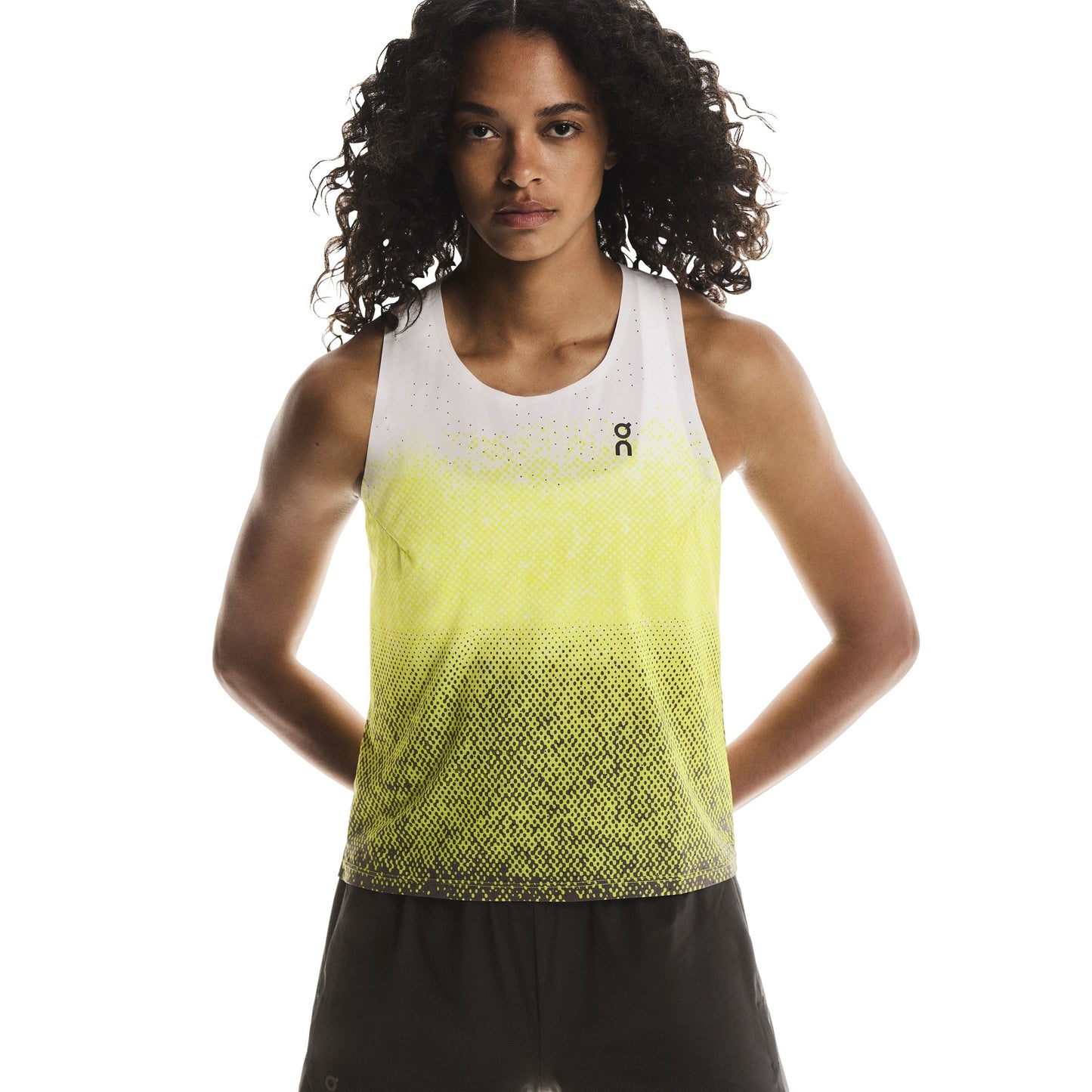 On Race Singlet | Lime | Womens